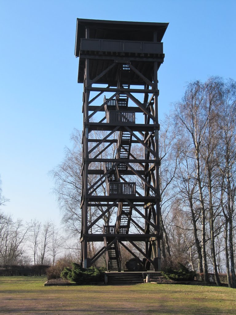 Aussichtsturm auf dem Hoferkopf in Bildstock by Katweasle