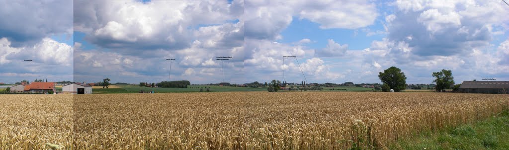 The path to Passchendeale from Dochy Farm by Toon1971