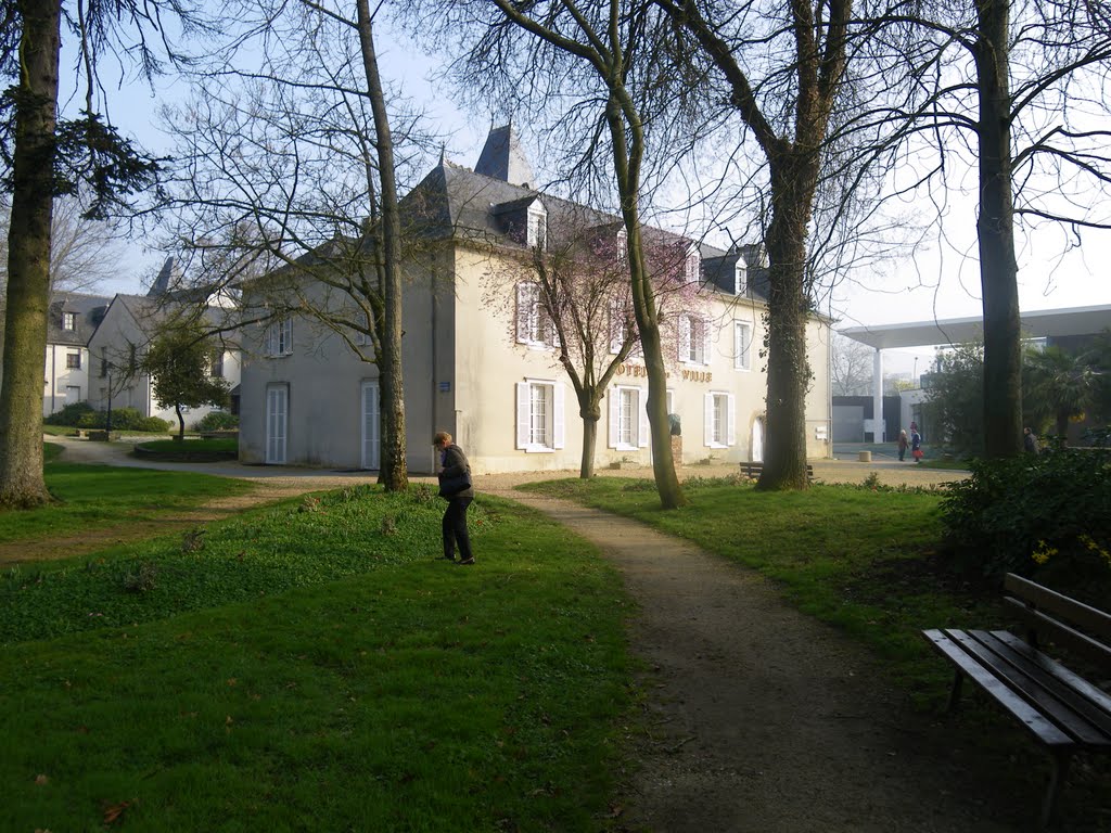 La mairie de cesson vue du parc by chisloup