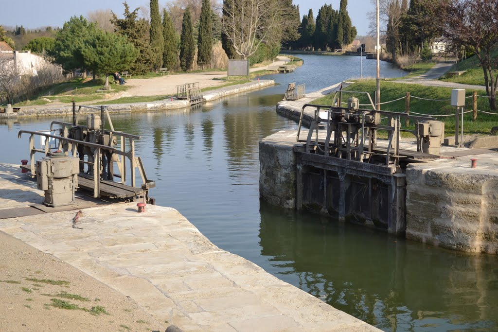 Ecluses de FONSERANES.Canal du Midi by Domann