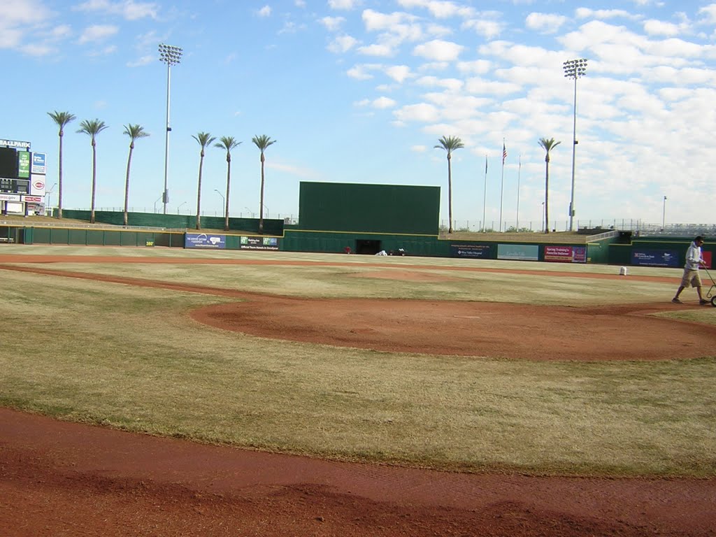 Cincinnati Reds, Cleveland Indians (Spring) - Goodyear Ballpark by the baseball traveler