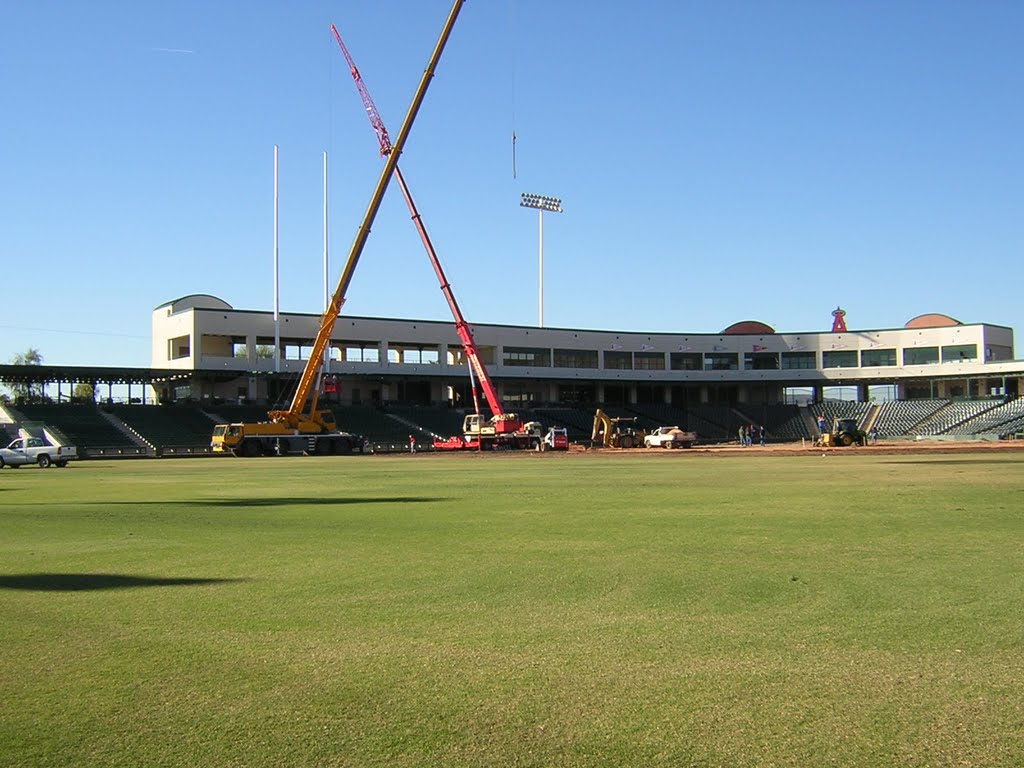 Los Angeles Angels of Anaheim (Spring) - Tempe Diablo Stadium by the baseball traveler