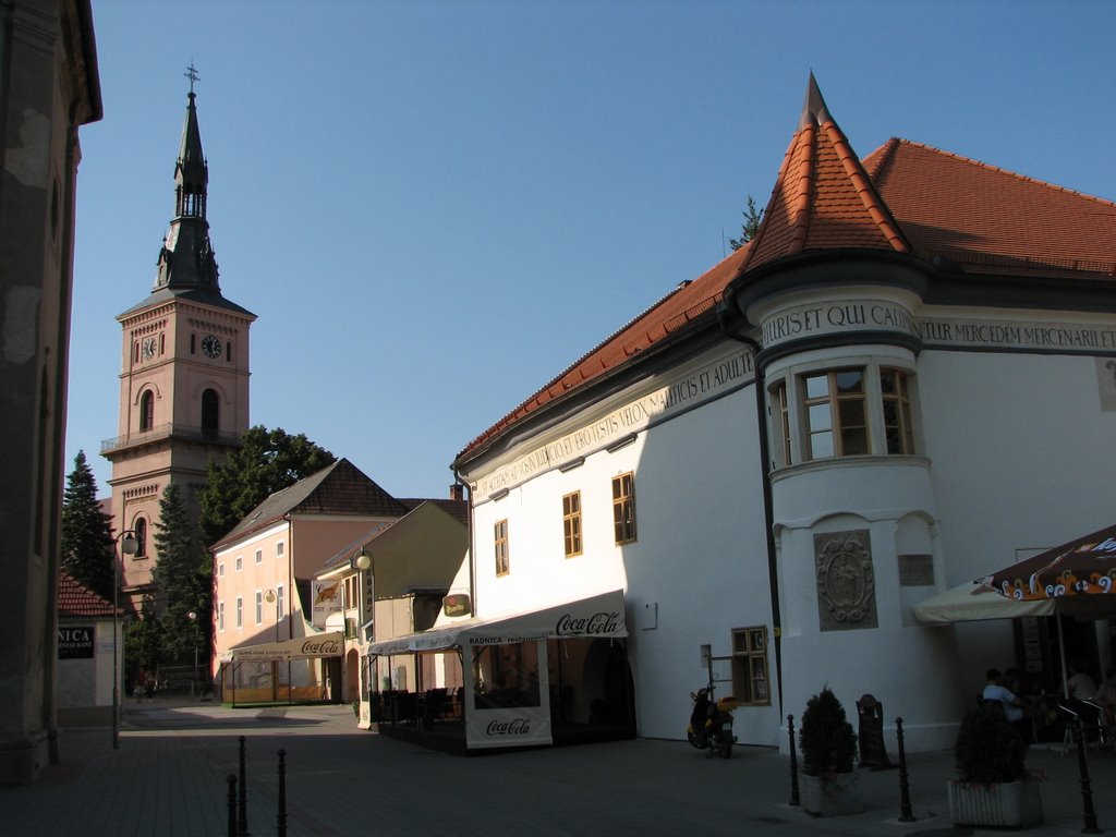 Pezinok - Radnicne namestie v centre mesta by jurajkabat