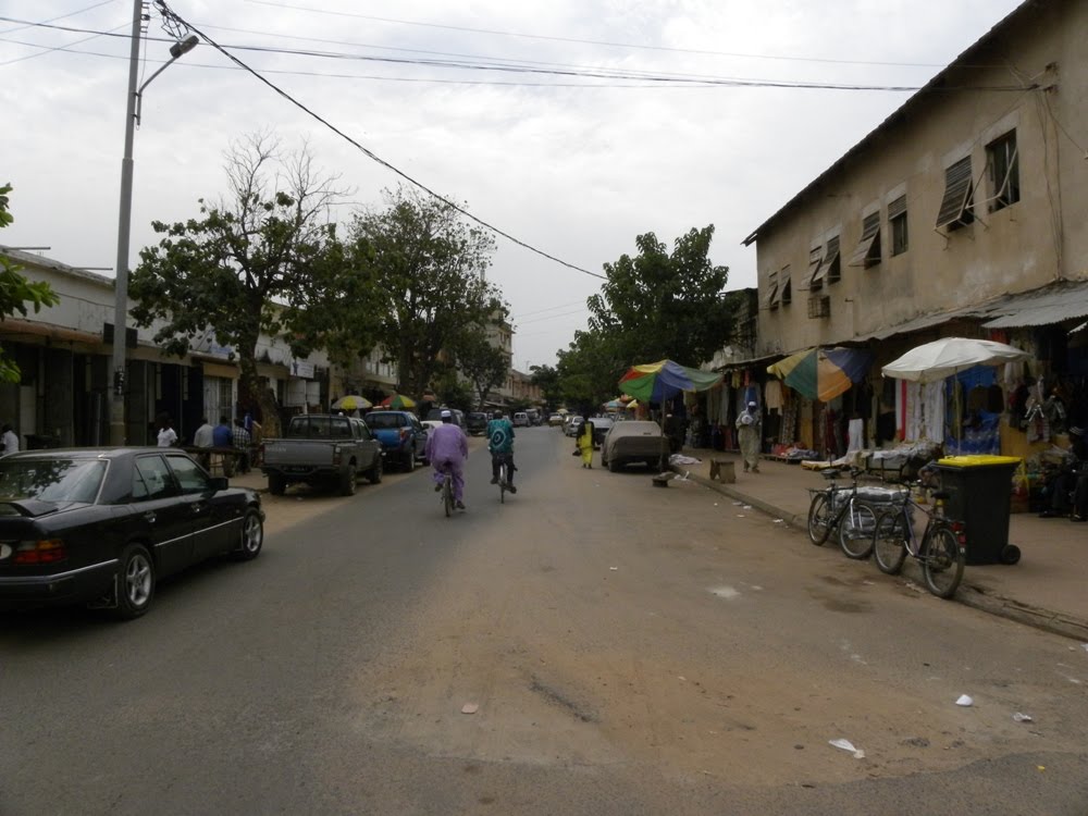 Banjul Street by Amir Demiri