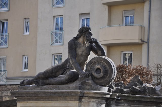 Neptunbrunnen by Lady A