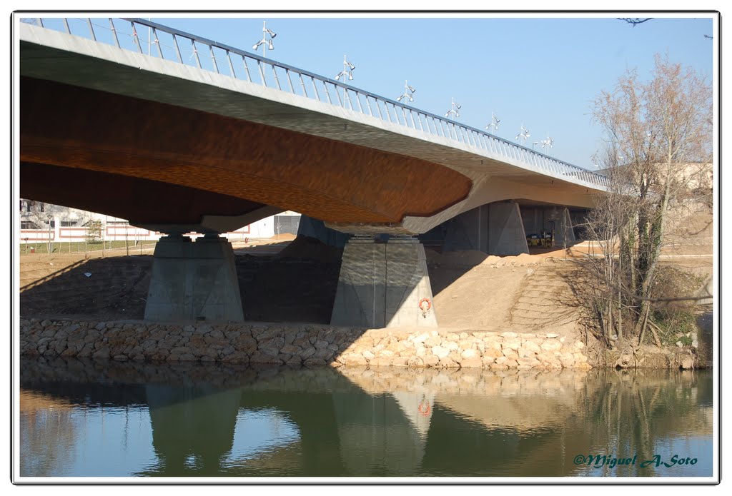 Nuevo Puente Sobre el Pisuerga 2 ( Puente de Santa Teresa ) by © Miguel A. Soto