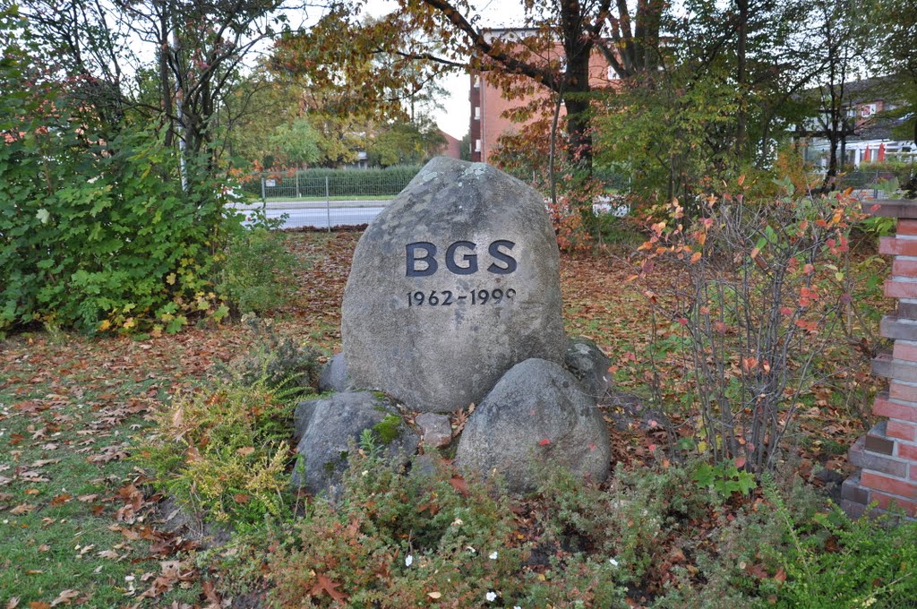 Gedenkstein BGS („Bundesgrenzschutz 1962−1999“) by berste