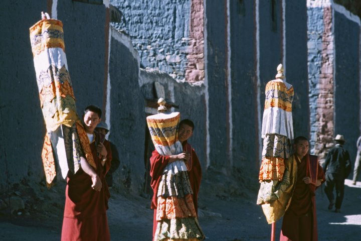 Monks of Sakya I by Dirk Jenrich