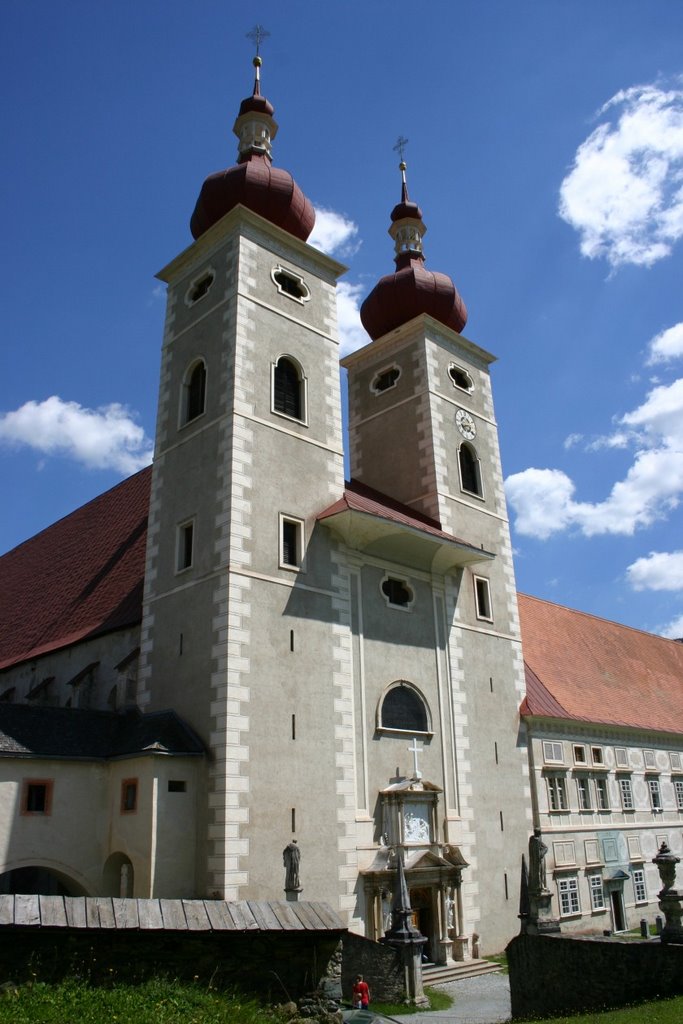 Front of the main church by MBagyinszky