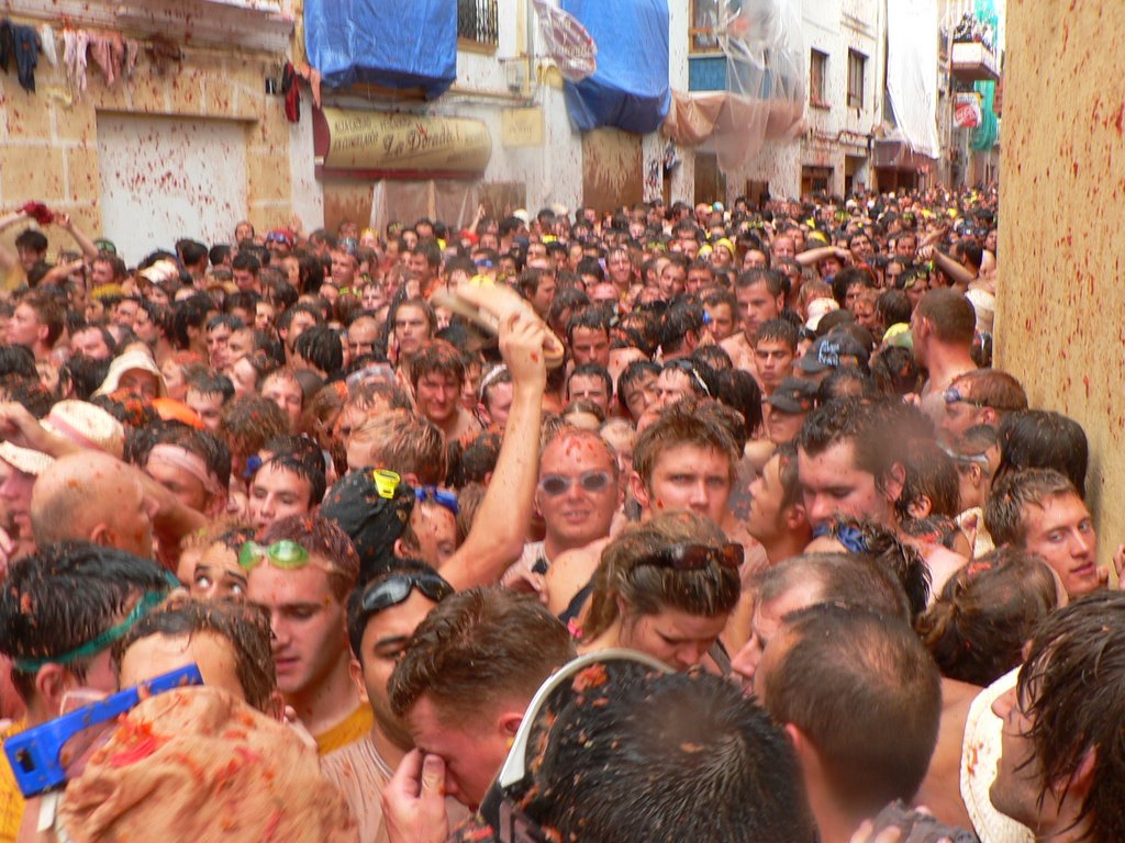 La Tomatina, Buñol, Spain by djrobd