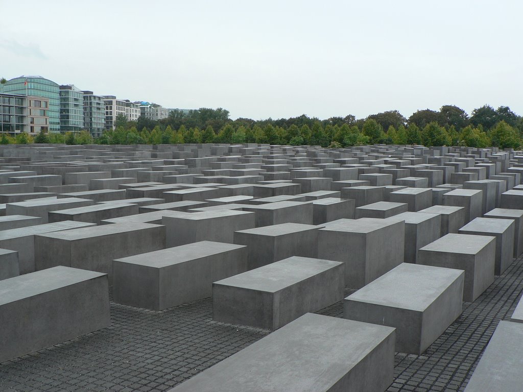 Holocaust Memorial, Berlin by djrobd