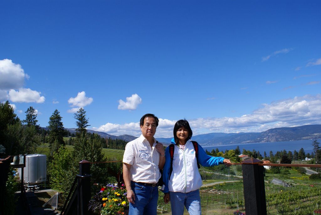 Landscape of Lake Okanagan by Edward Ng