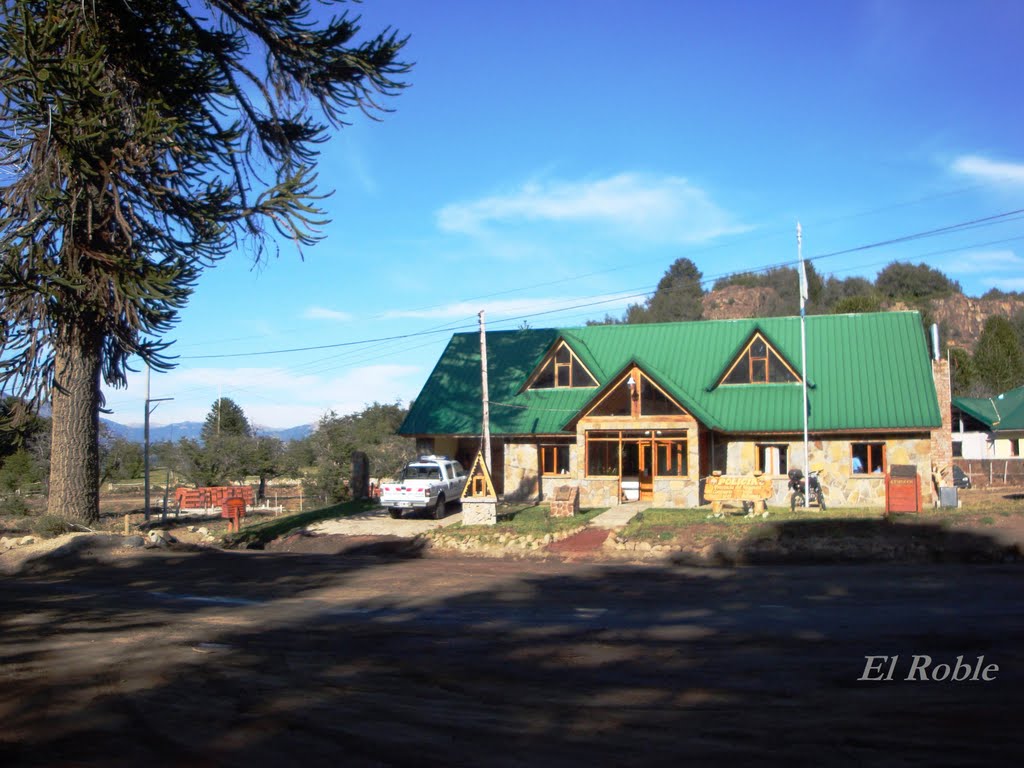 Destacamento de Policia en Villa Pehuenia, Neuquen, Argentina by El.Roble3