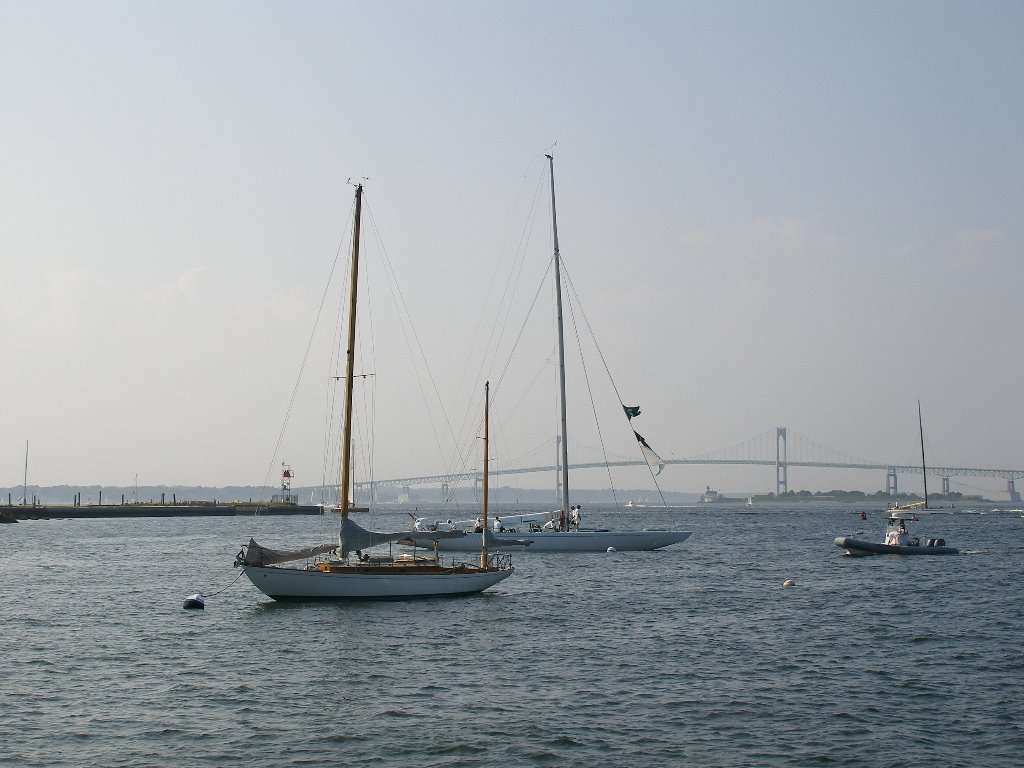 Newport Harbor by Brett Marcy