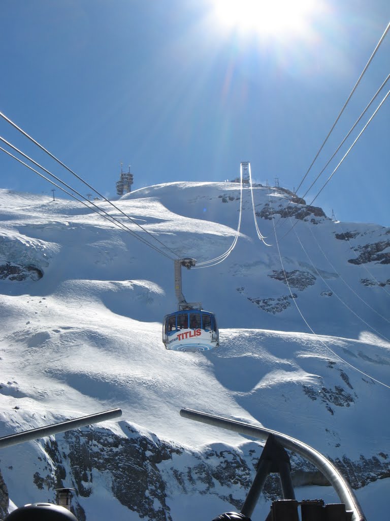 La funivia "rotante" del Titlis (Titlis Rotair) by Claudio Pedrazzi