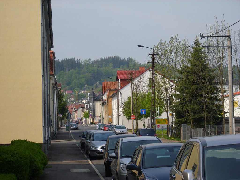 Ilmenau. Weimarer Straße by Mykola Czerjoszyn