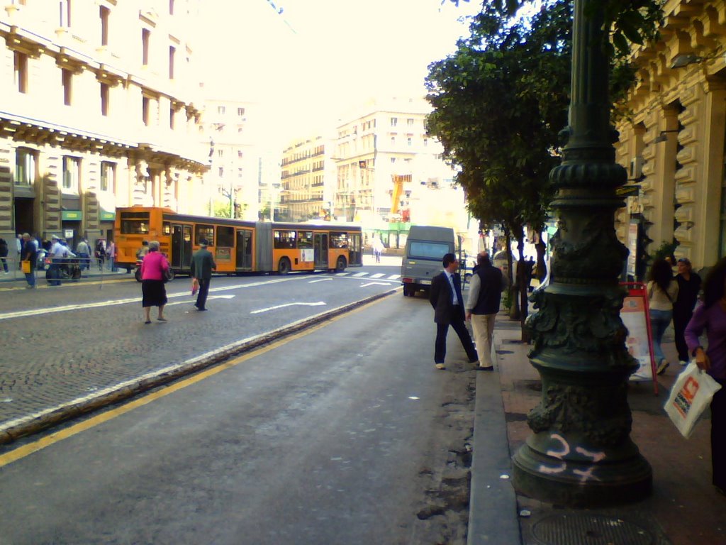 Via Guglielmo San Felice, Napoli by Fabio De Cesare