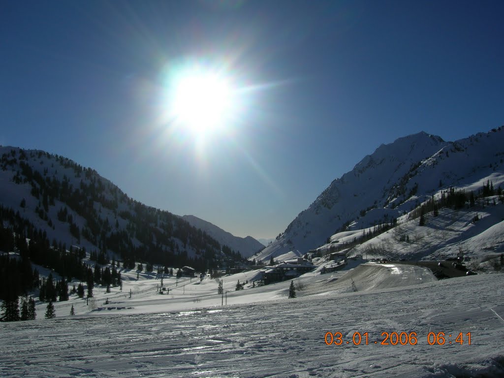 Little Cottonwood Canyon, March 2006. by Lukas Eddy