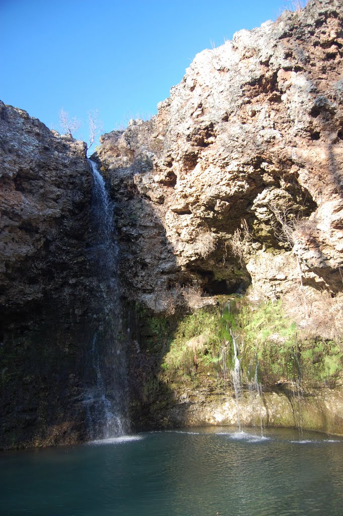 Natural Falls, Oklahoma by conradthedog