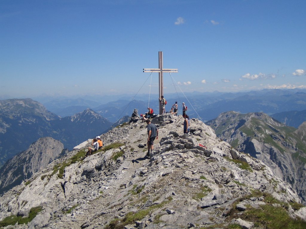 Sonnjoch Gipfelkreuz by Ich Dich