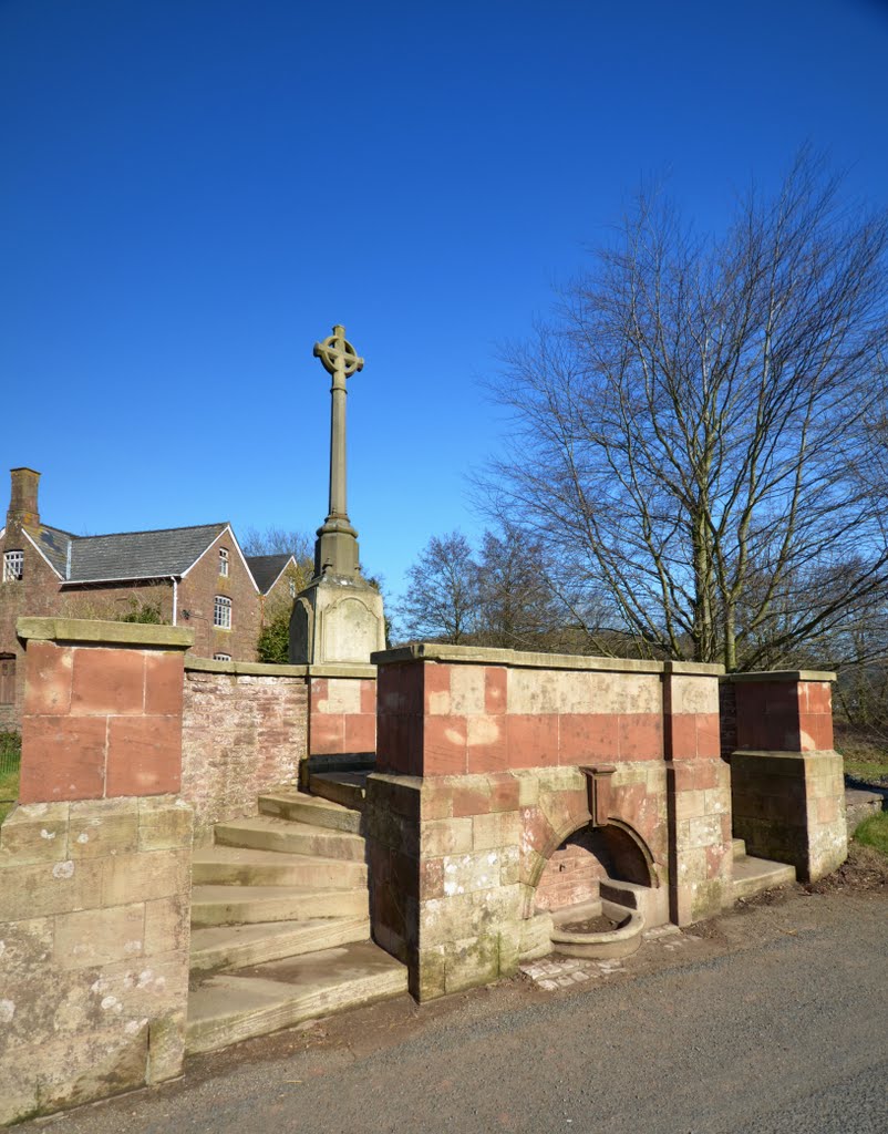 The Cross at Skenfrith by Mike Hartland