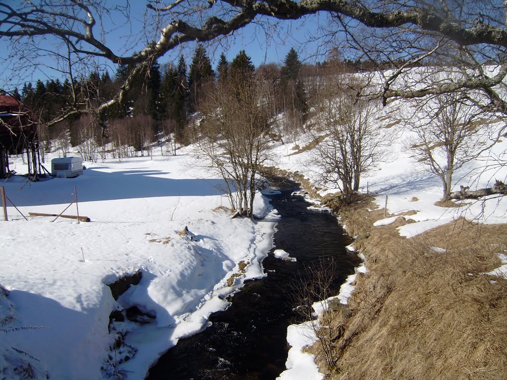 Kvilda, Vltava u Hraběcí Huti by jerpencz