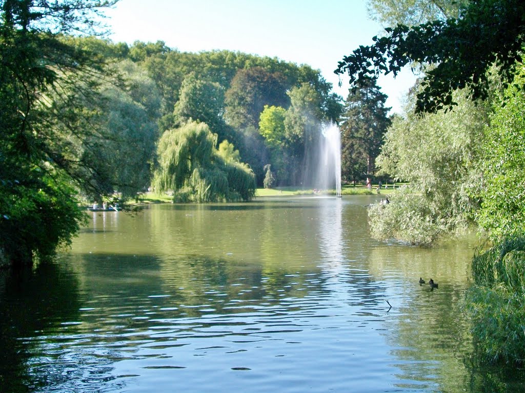 Strasbourg parc de l'Orangerie by gergovie