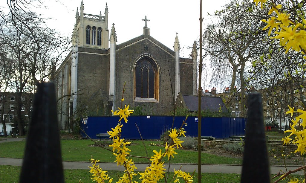 Myddelton Church; Spring is coming in London by s.zohan