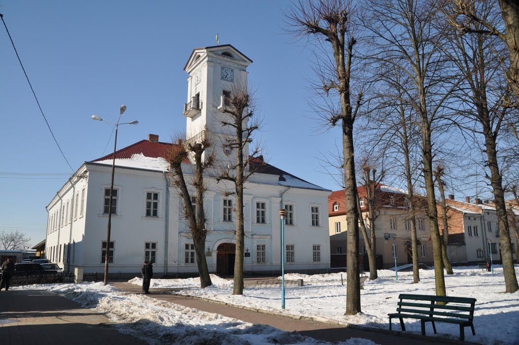 Городок, Ратуша - Horodok, Town Hall (03.2011) by Mattheoss