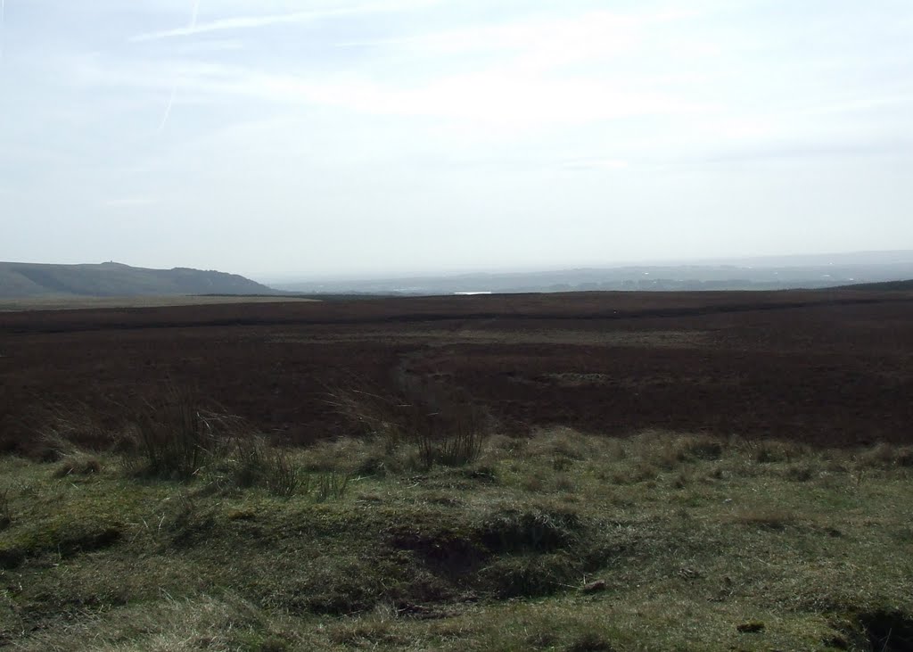 Rivington Pike from Roundloaf by Stone Hopper