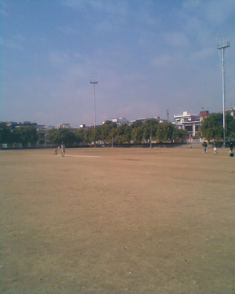 Cricket Ground by Haseeb Ur Rehman