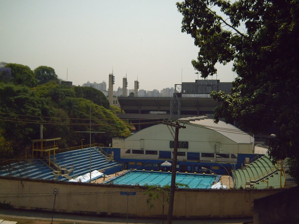 Piscina Estadio Pacaembú by José Pedro Martínez