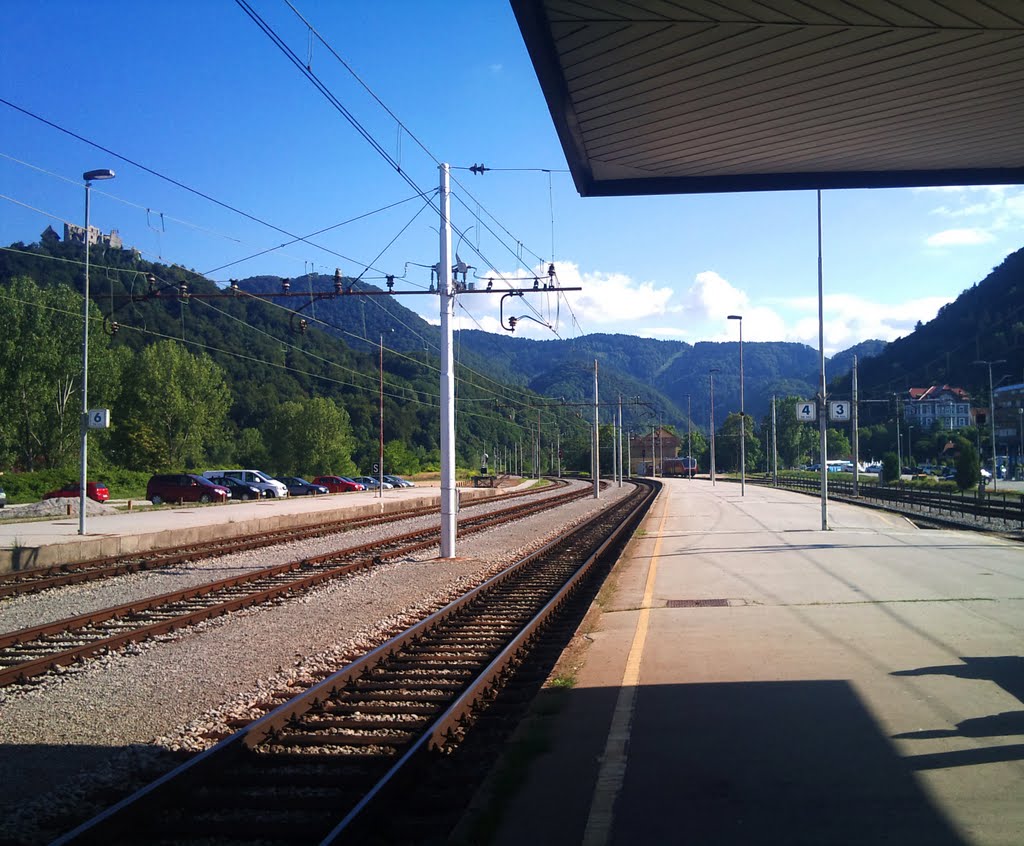 Train station in Celje, Slovenia by filthy_morphine