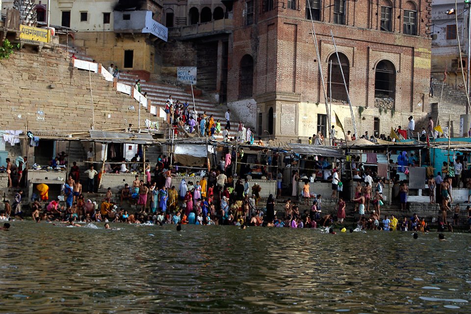 バラナシのガンガー 2 Ganga River Varanasi 2 by Takeshi