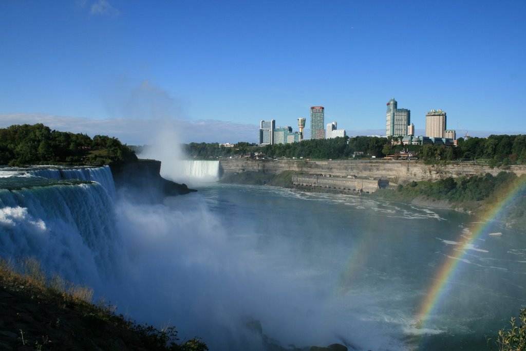 The rainbow at the Niagara by shail