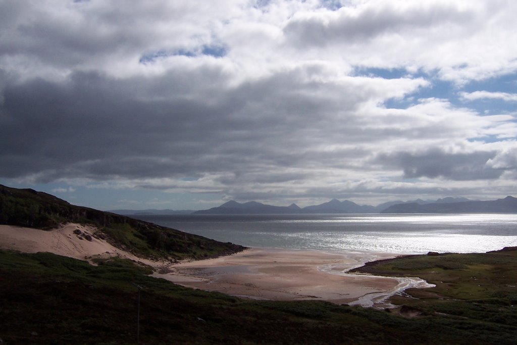 Lonbain Beach & Skye at background by Iván Jiménez Los San…