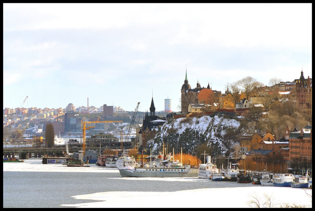 Södermalm and Mariaberget by Jan Öhrström