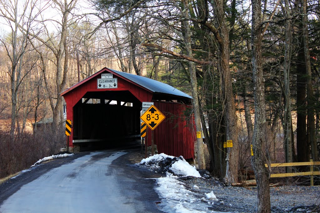 Krickbaum Covered Bridge by jacrabit