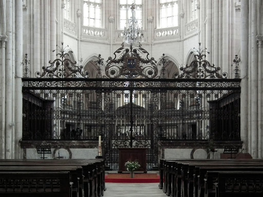 Abbaye de Saint-Riquier, Somme, Picardie, France - Main Altar by mattis