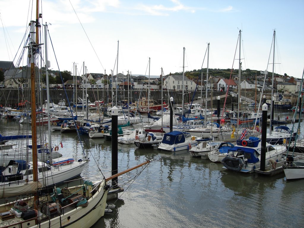 Watchet Marina by Adrian Moore