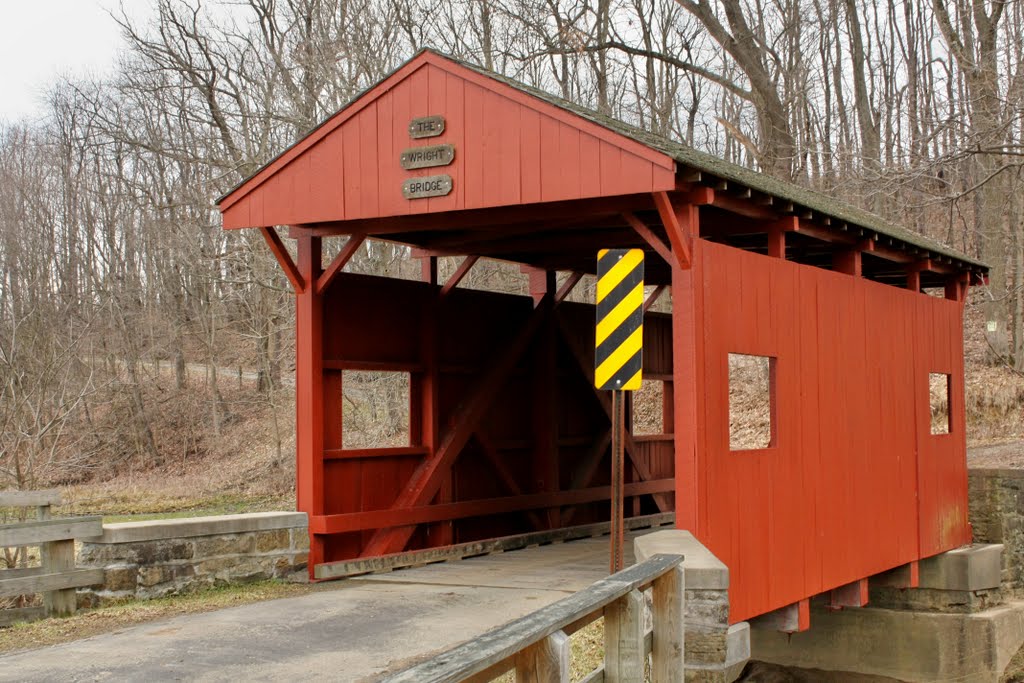 Wright / Cerl Covered Bridge by Roger Boardley