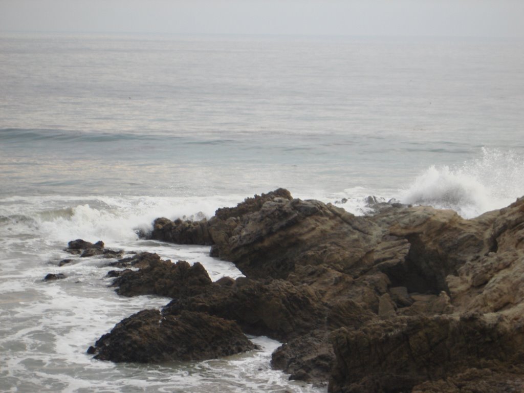 Beautiful Malibu Beach by laura f