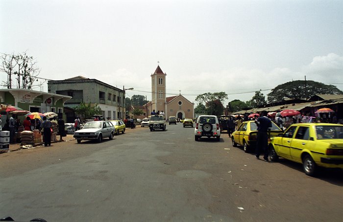 São Tomé, capital by Belarmino Lopes