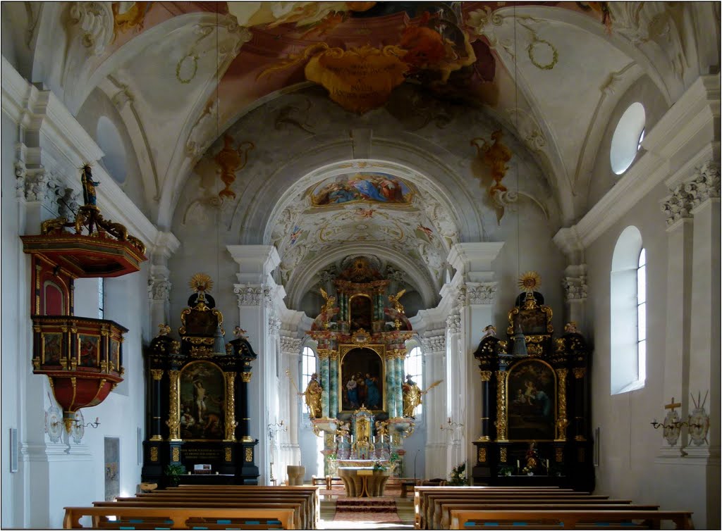 Interior Petrus und Paulus kirche by engelsejann