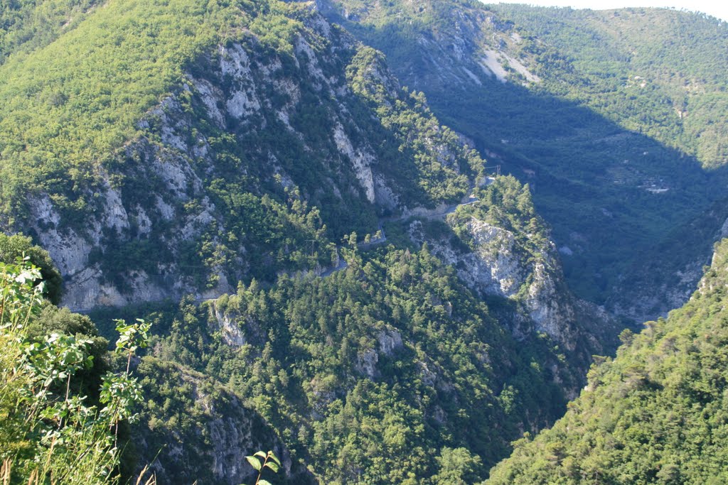 Le saut des francais / Duranus / Gorges du Vesubie (5-Aug-2010) by norwayman