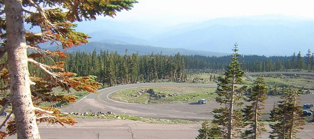 Mount Shasta Parking Lot Looking West by Kyle Stephen Smith