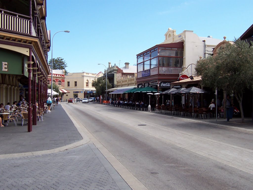 Cappuccino strip, Fremantle Western Australia. by Howie60