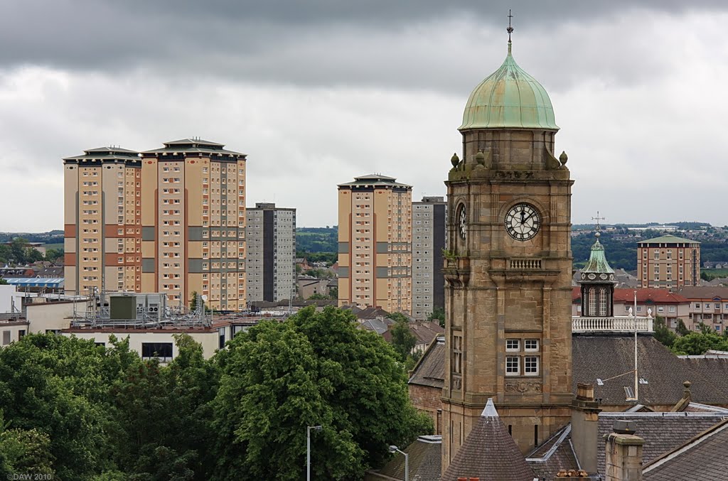 Motherwell Sky line by donaldw