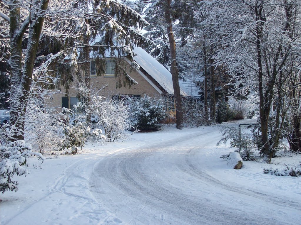 Land van Bartje in de winter by de_kikker