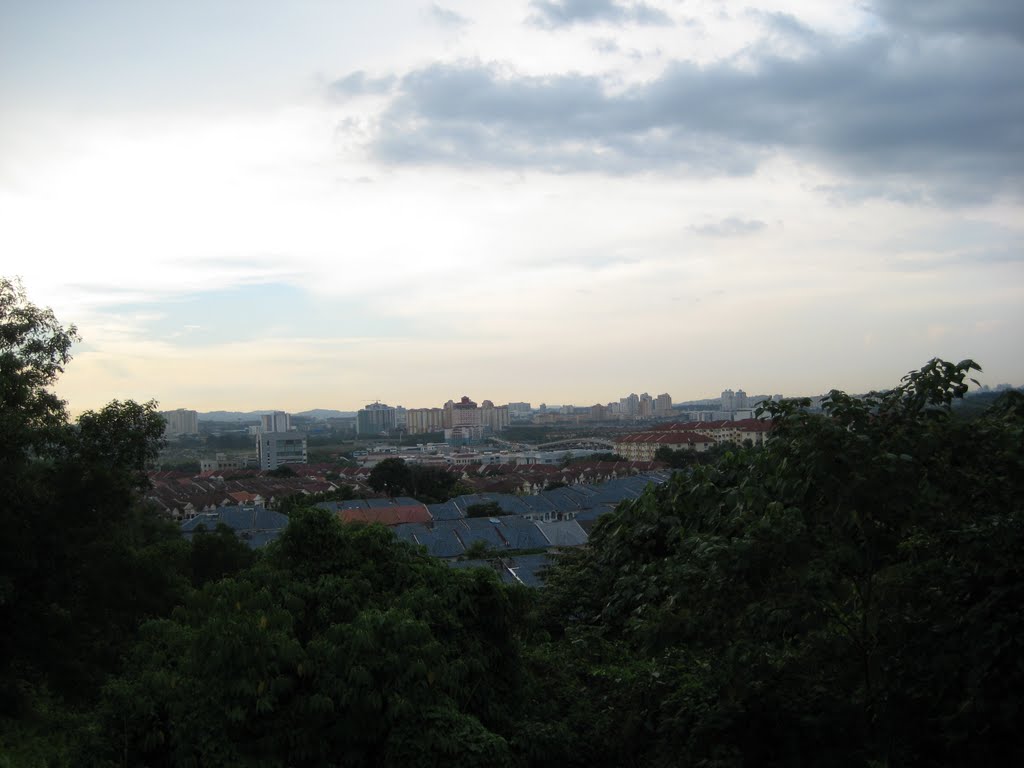 Puchong, View from Persiaran Puchong Jaya Selatan by waikin